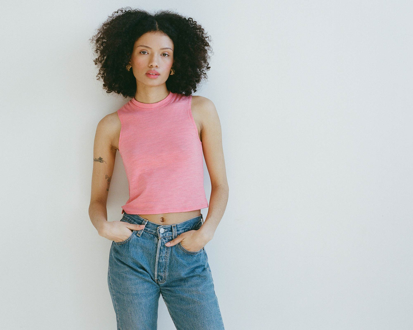 The Muscle Tee Coral