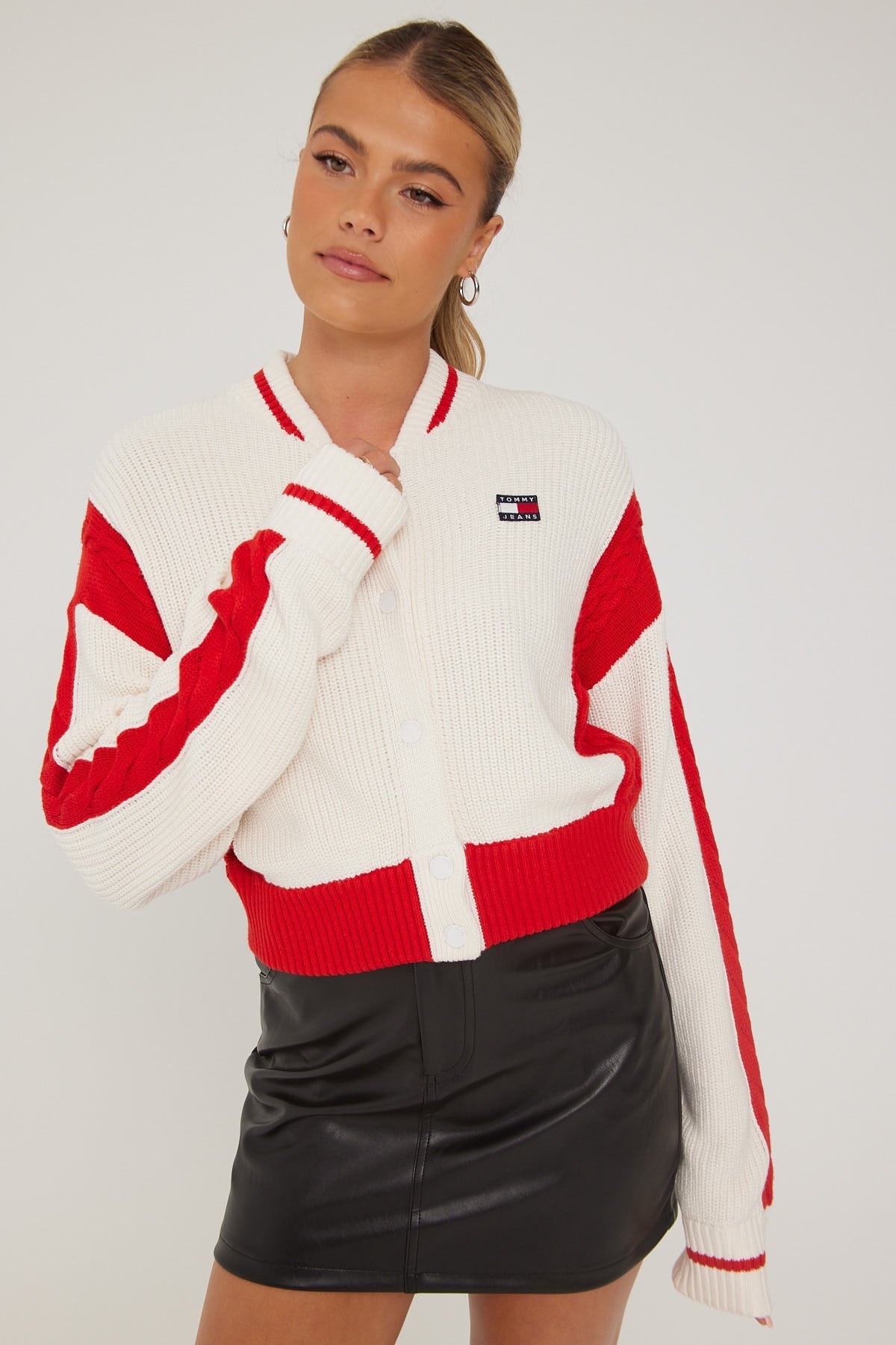 Tommy Jeans TJW Archive 2 Bomber Ancient White