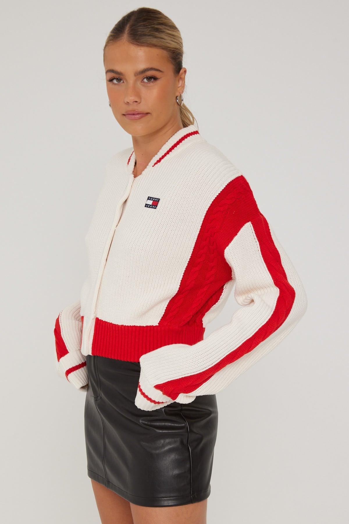 Tommy Jeans TJW Archive 2 Bomber Ancient White