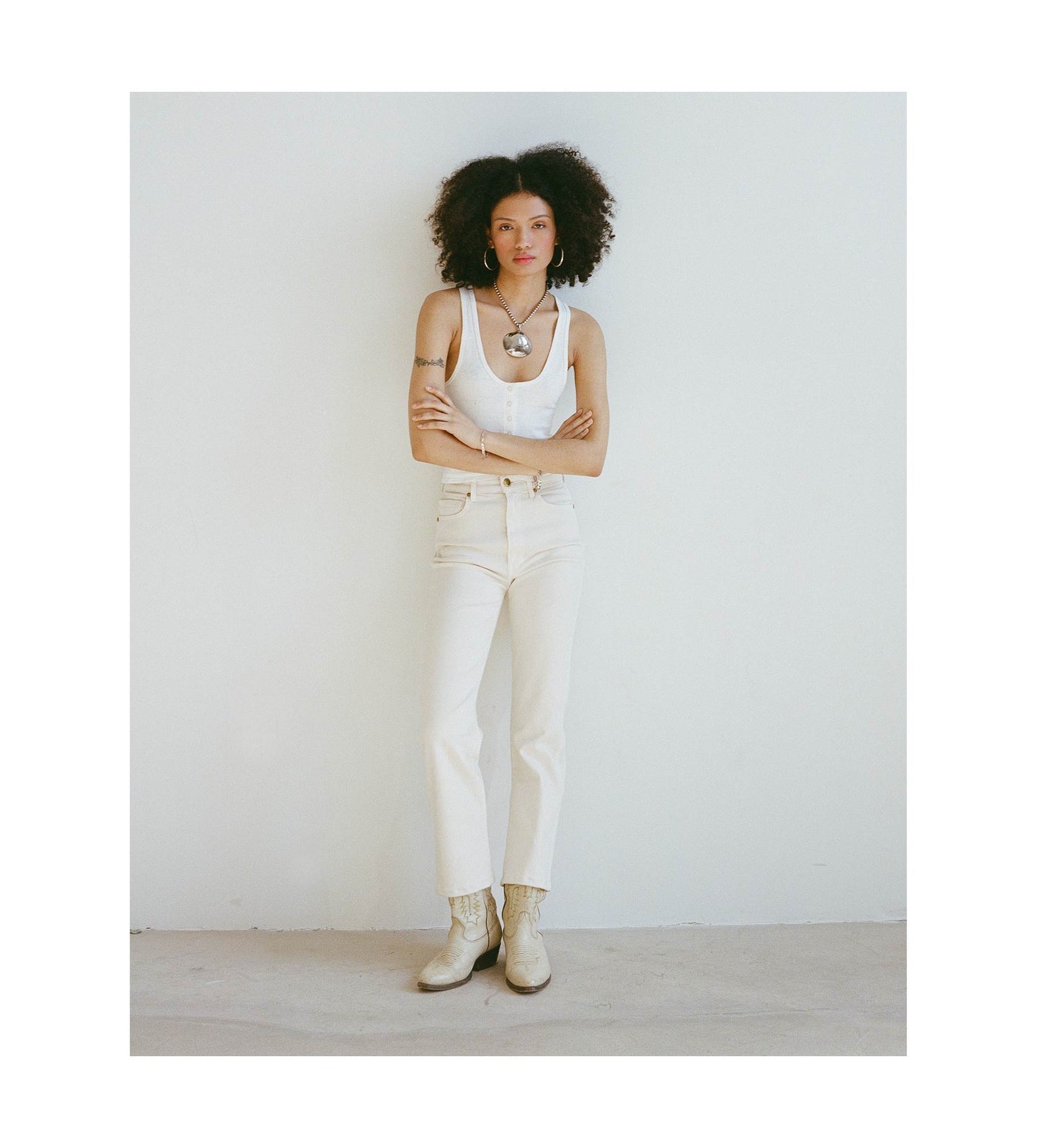 The Henley Tank White