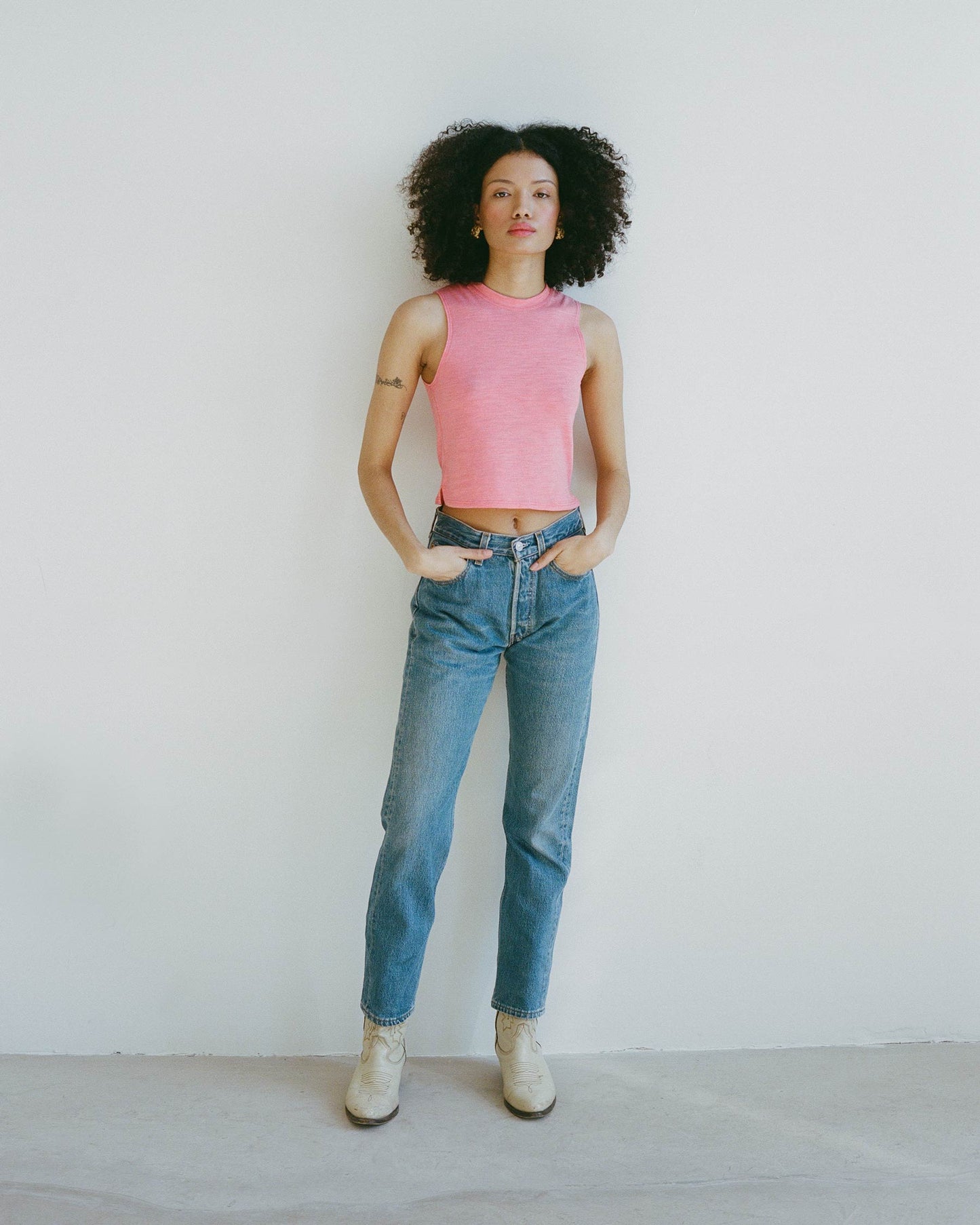 The Muscle Tee Coral