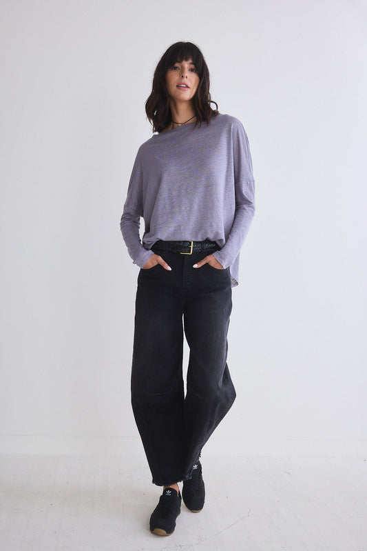 All Intents Slouchy Long Sleeve Top