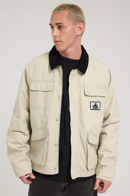 Xlarge Washed Shop Jacket Bone
