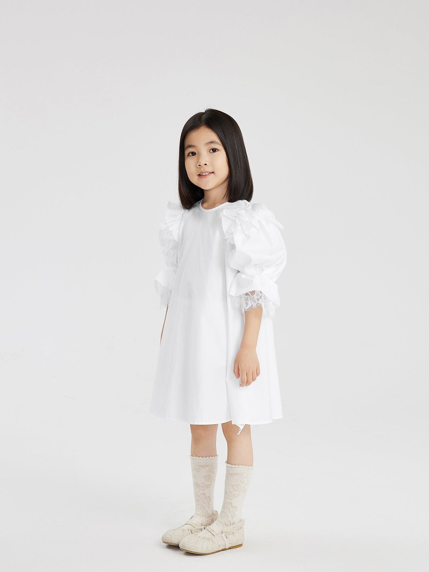JNBY Aline Puff Sleeve Dress