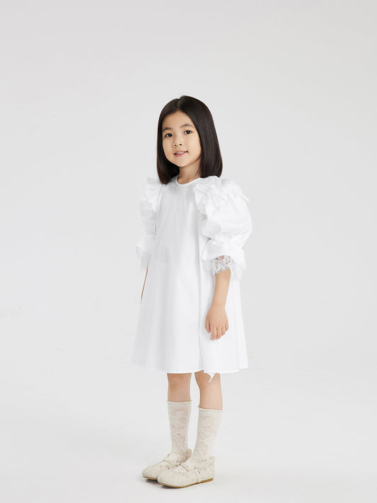 JNBY Aline Puff Sleeve Dress