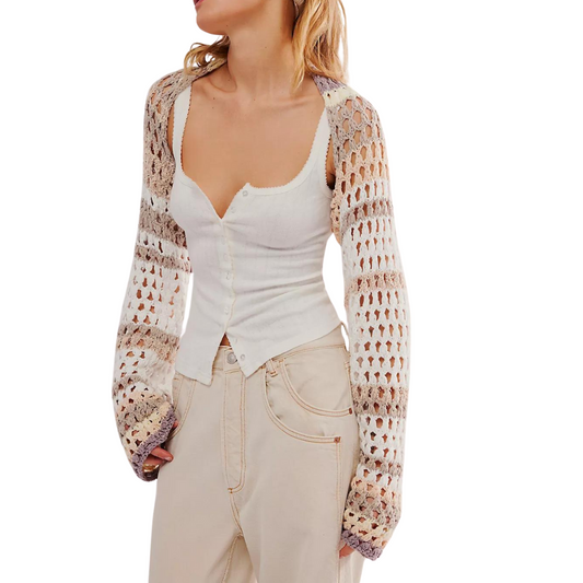 Gia Crochet Shrug