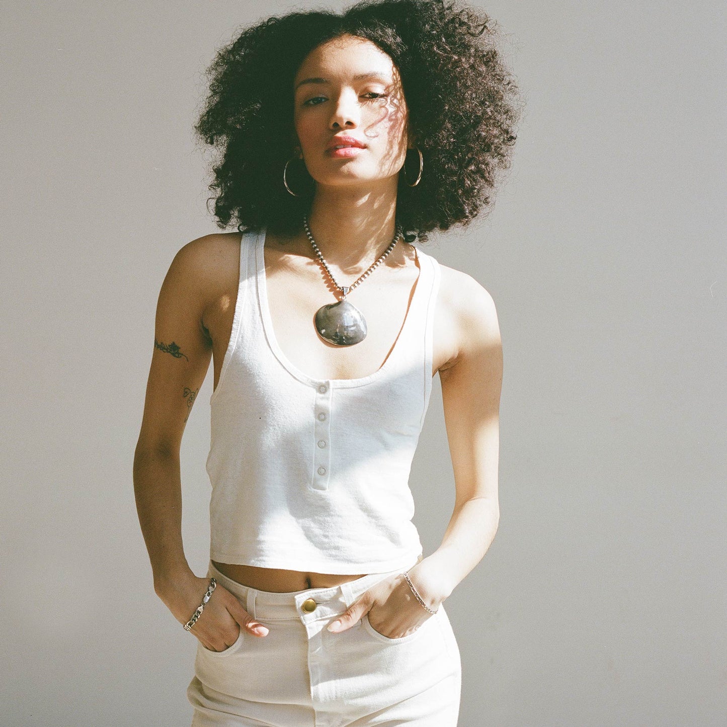 The Henley Tank White