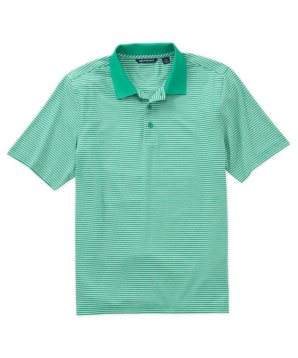 Cutter & Buck Drytec Tonal Stripe Stretch Jersey Polo