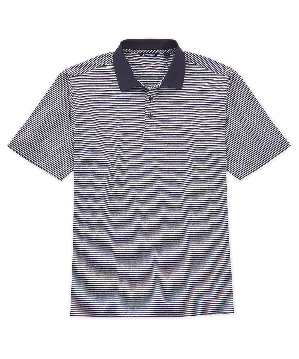 Cutter & Buck Drytec Tonal Stripe Stretch Jersey Polo