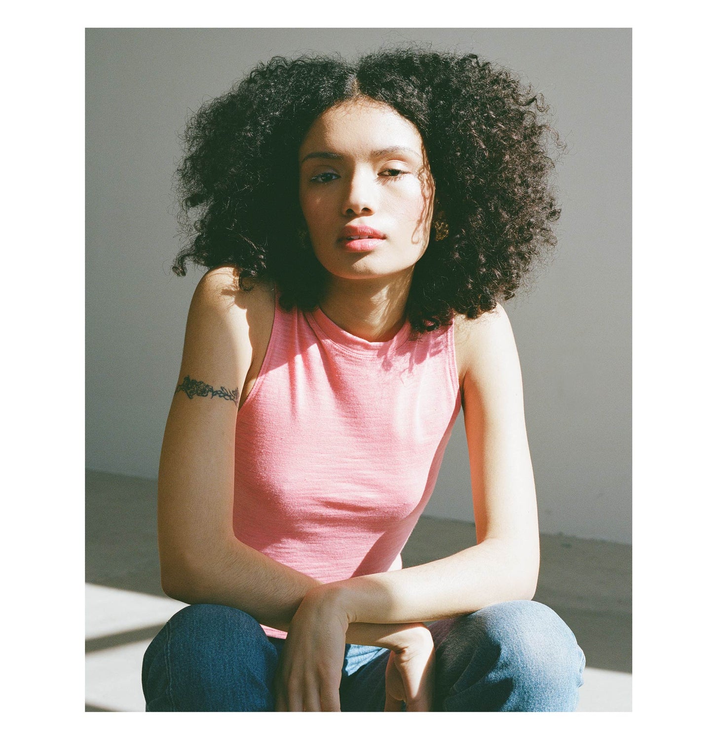 The Muscle Tee Coral