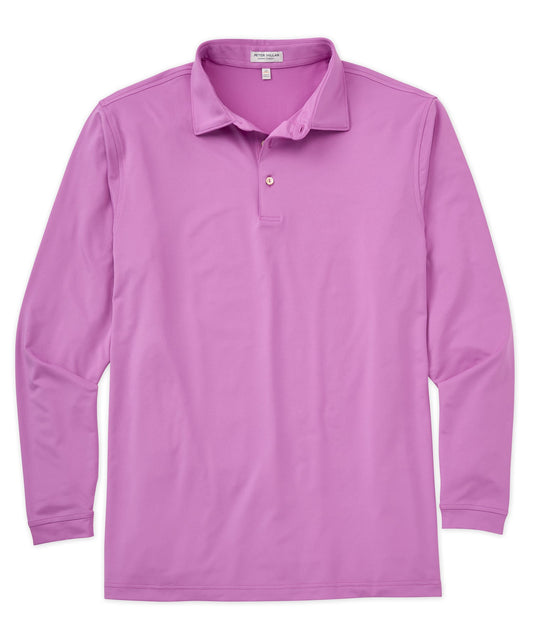 Peter Millar Long Sleeve Performance Polo Shirt