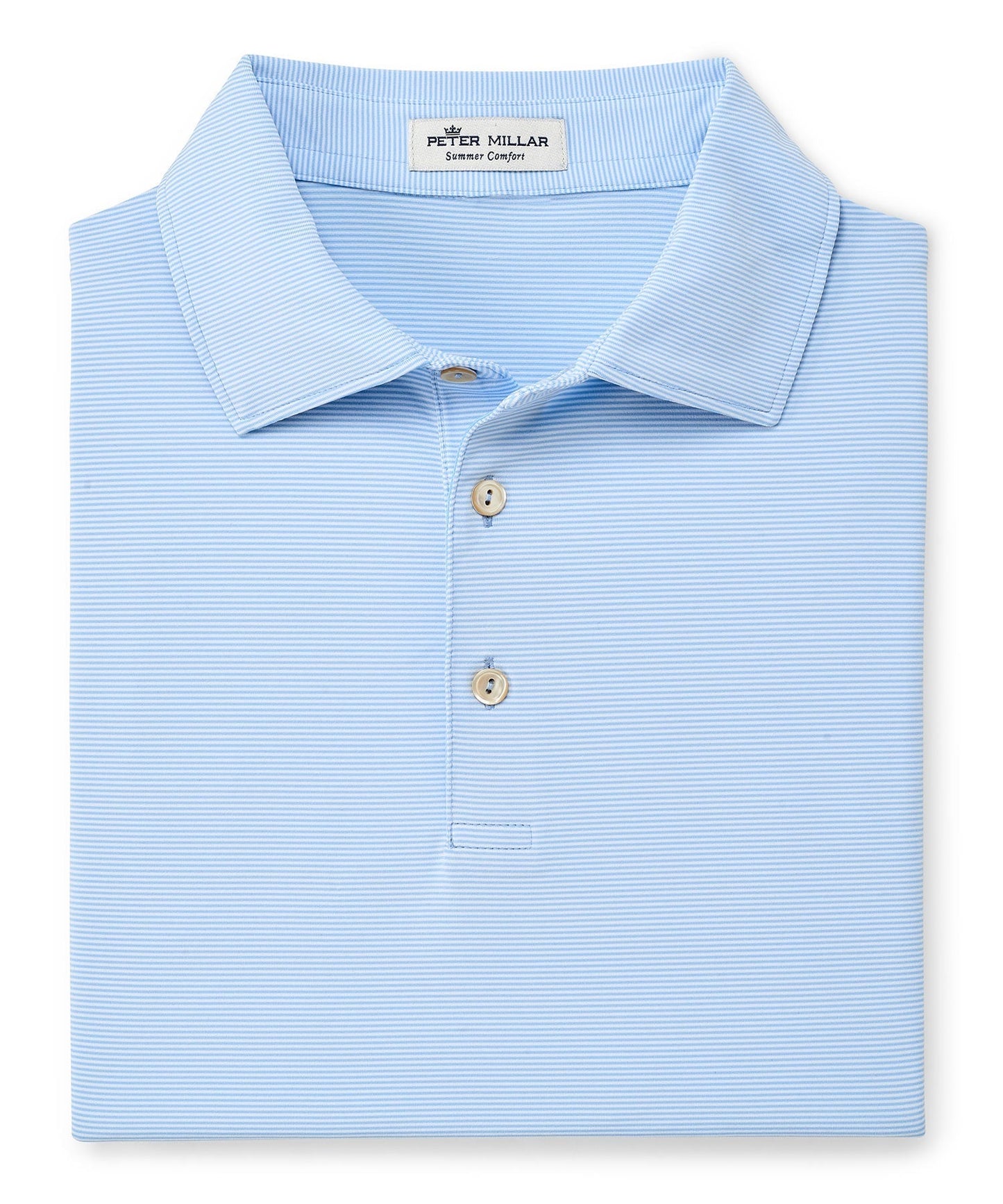 Peter Millar Short Sleeve Jubilee Stripe Polo Knit Shirt