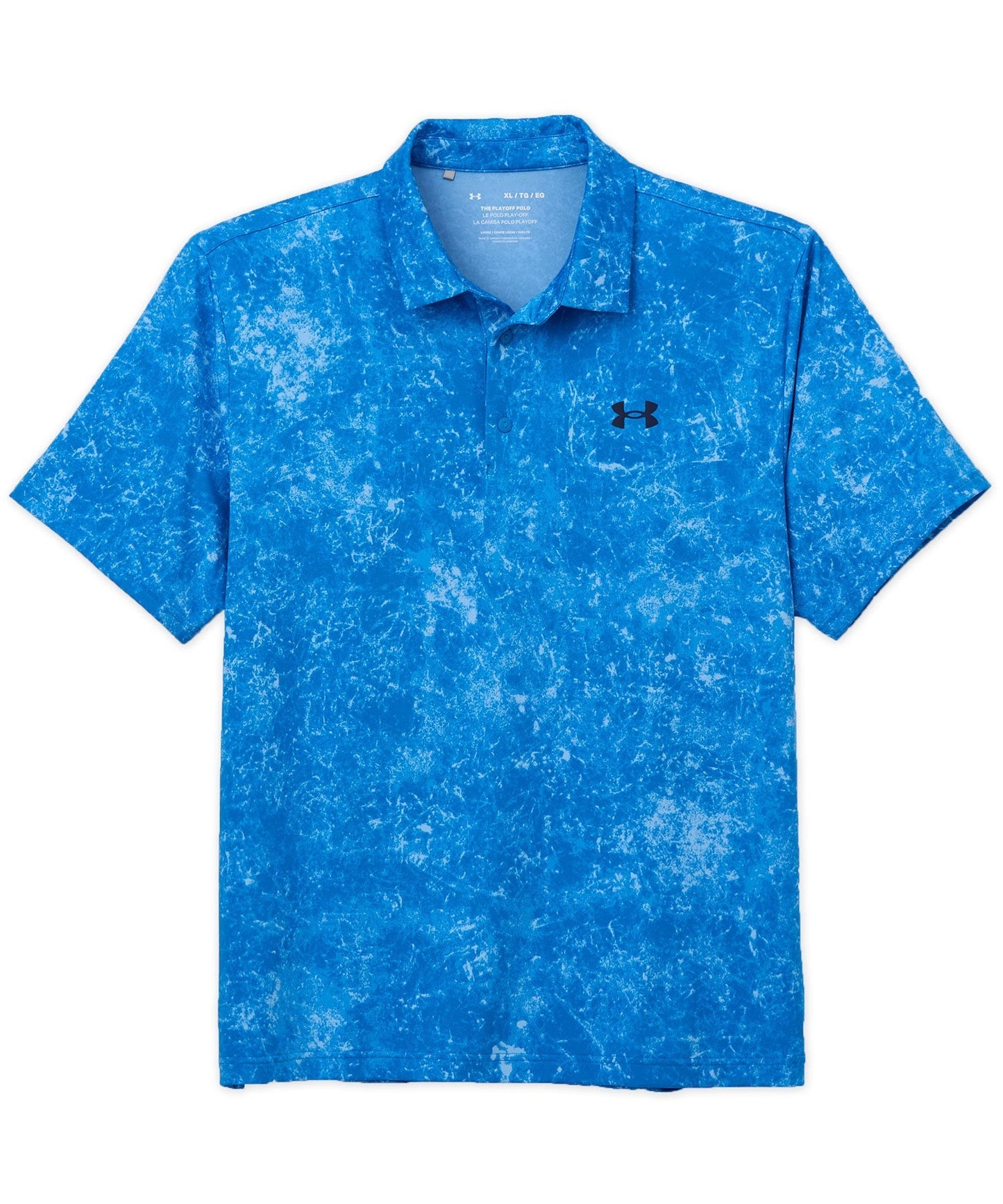 Under Armour UA Playoff 3.0 Printed Polo Knit Shirt