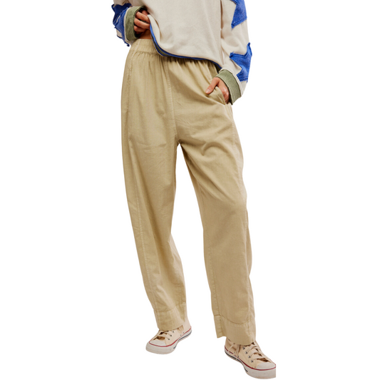 Preppy Poplin Pull On in Birch