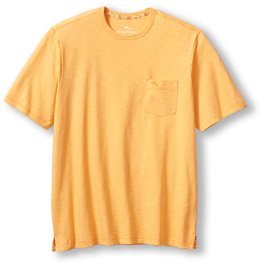 Bali Beach Short Sleeve Crew in Orange
