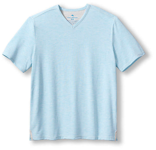 New Coasta Vera V Neck Tee in Blue