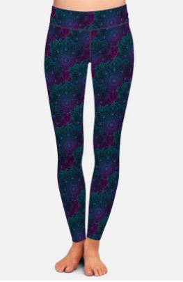 Mandala Style Fashion High Waist Leggings