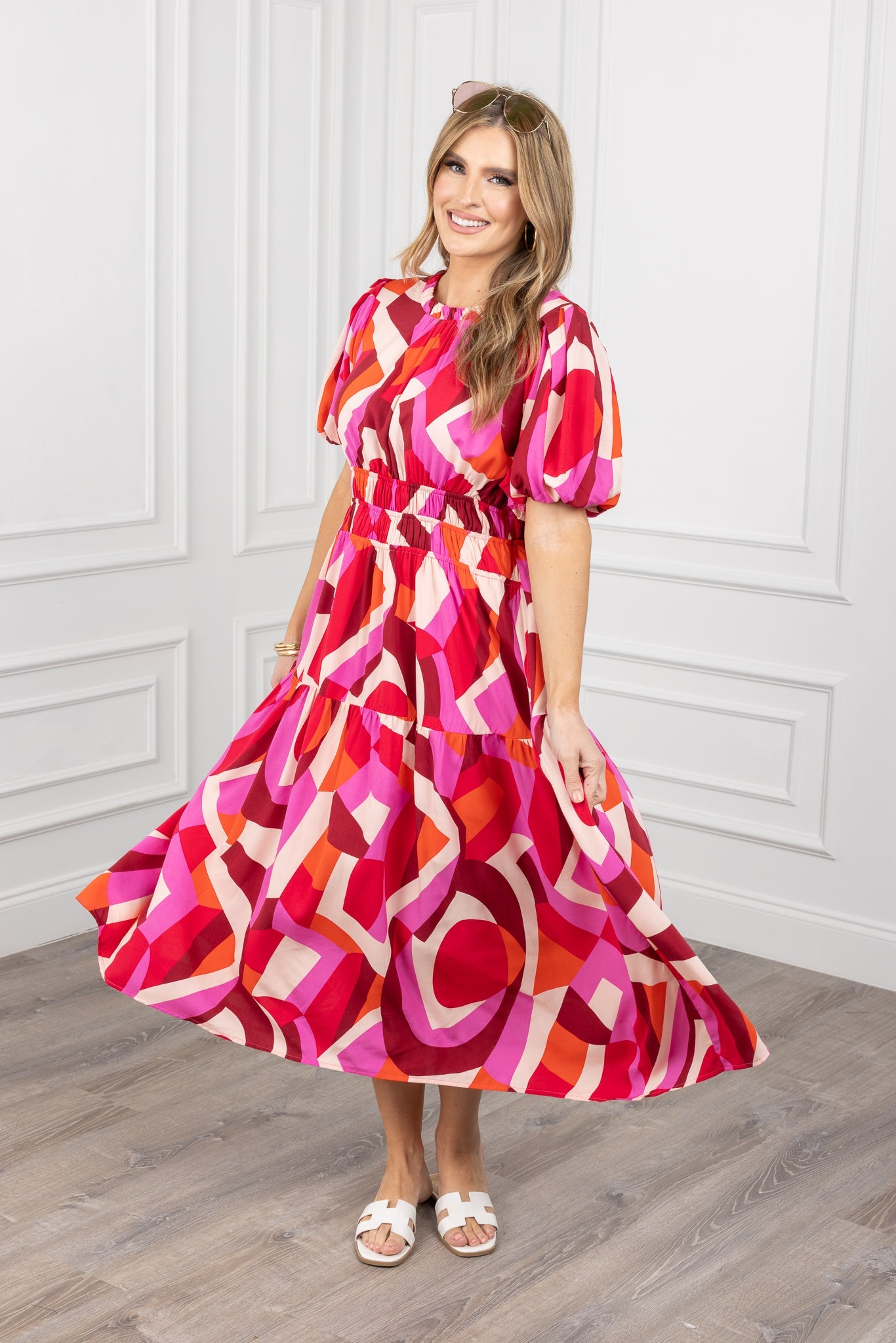 Jessica Dress- Pink