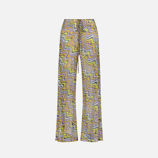 Adam Selman Vacation Pant - Retro Swirl