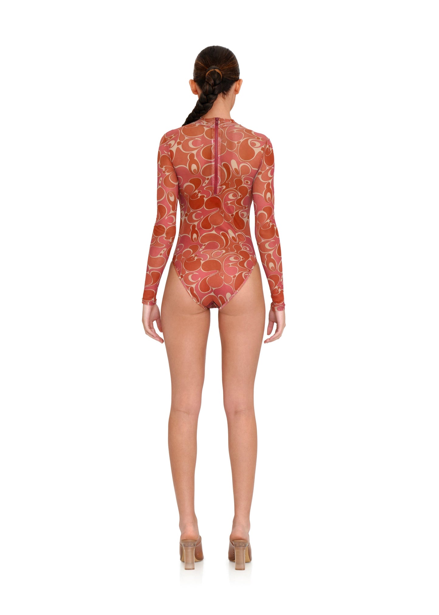 ELLE CARO PRINT BODYSUIT