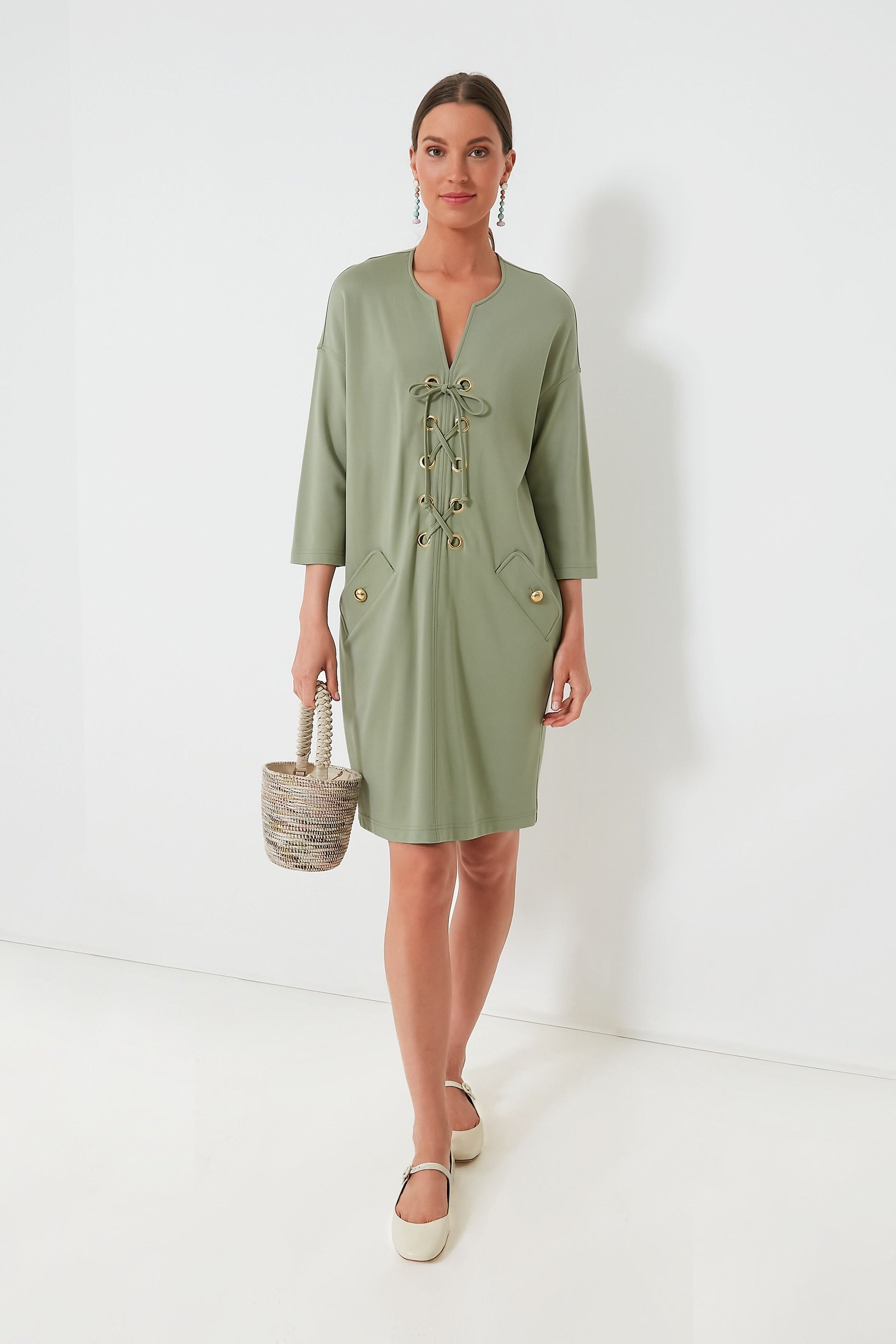 Sage Green Ellington Dress