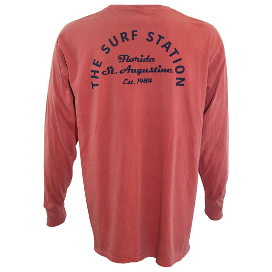Surf Station Arch Logo Men's L/S T-Shirt