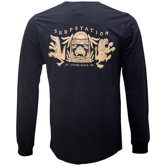 Surf Station x Kristina Cancelmi Aztec Men's L/S T-Shirt