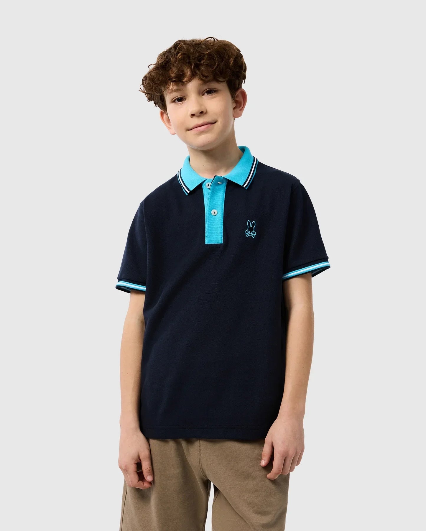 KIDS SALINA PIQUE POLO SHIRT - B0K379B200