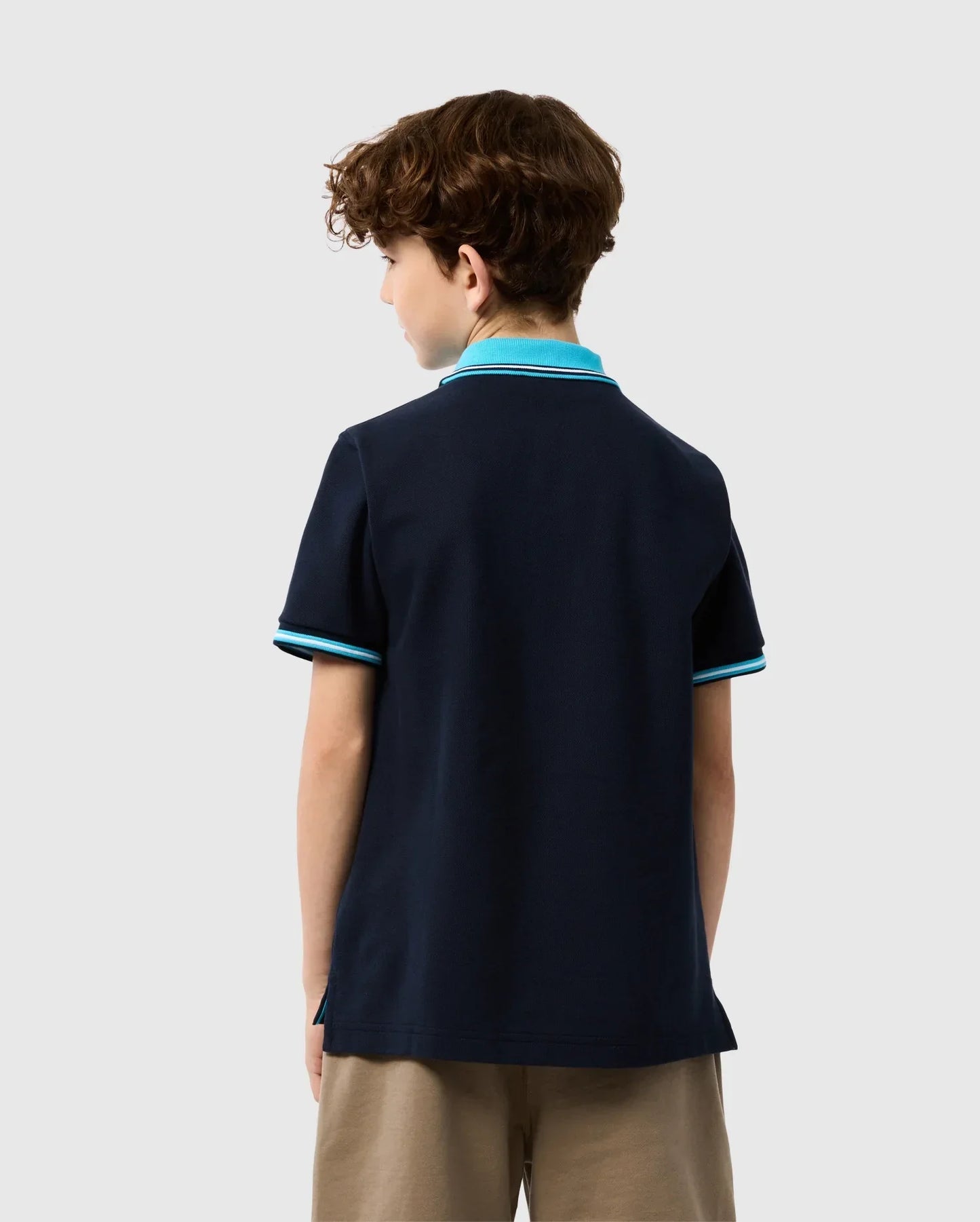 KIDS SALINA PIQUE POLO SHIRT - B0K379B200