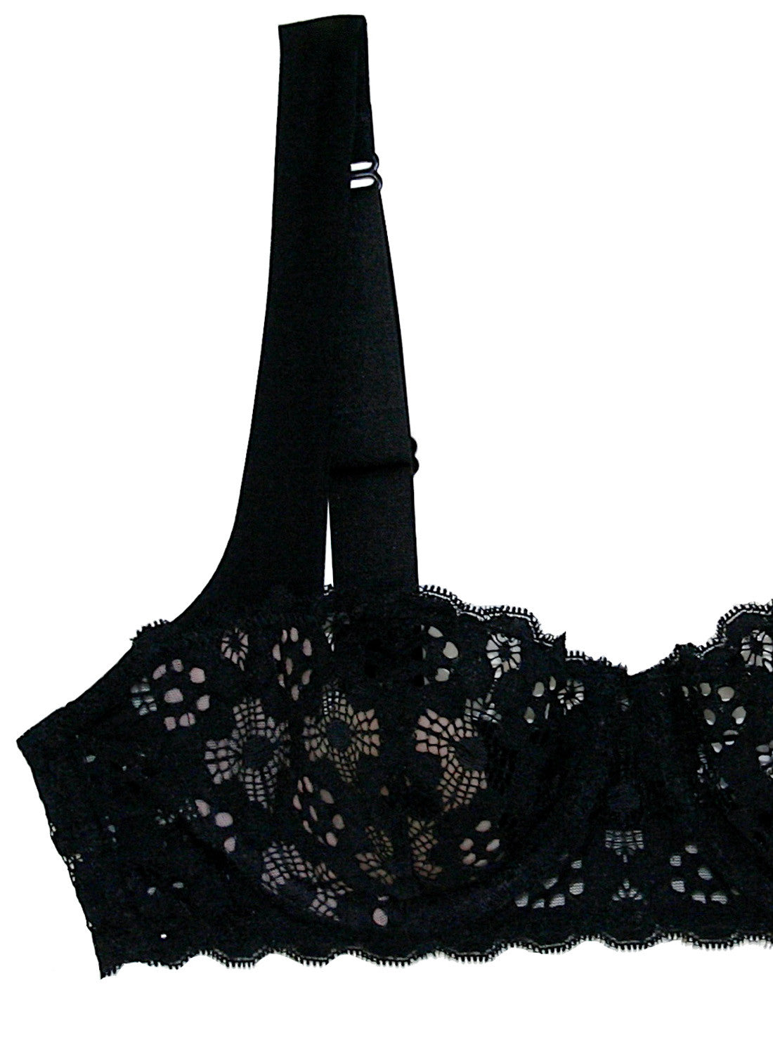 Crochet Lace Balconette Bra