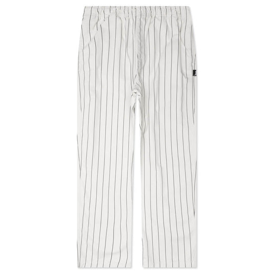 Brushed Beach Pant - Bone Printed Stripe