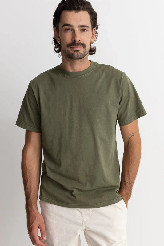 Classic Vintage Tee in Olive