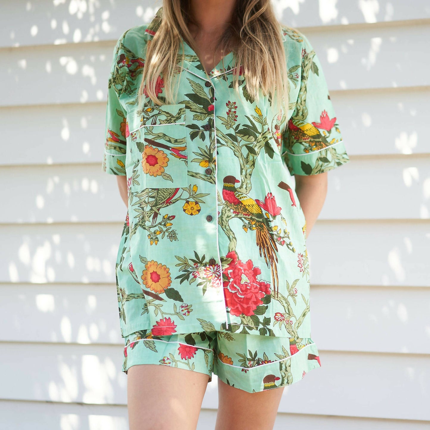 Women's Cotton Pj Shorts, Pajama Set Women, Bridesmaid Pajama, Cotton Sleep Shorts, Sleepwear Mothers Day Valentines Day Gift