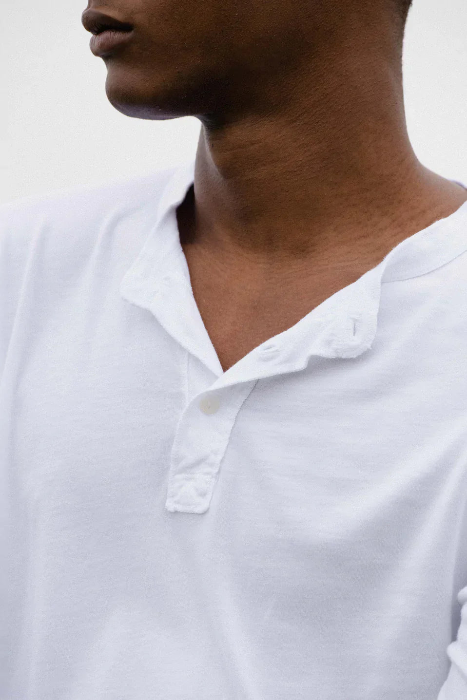 Long Sleeve Supima Jersey Henley