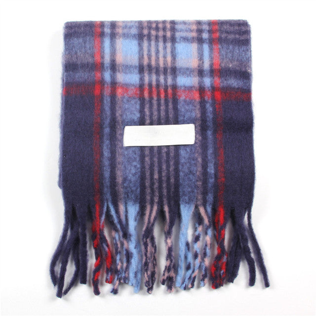 Solid Color Cashmere Shawls and Wraps Long Tassels Blanket Scarves