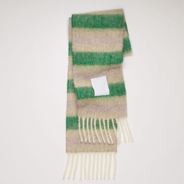 Solid Color Cashmere Shawls and Wraps Long Tassels Blanket Scarves