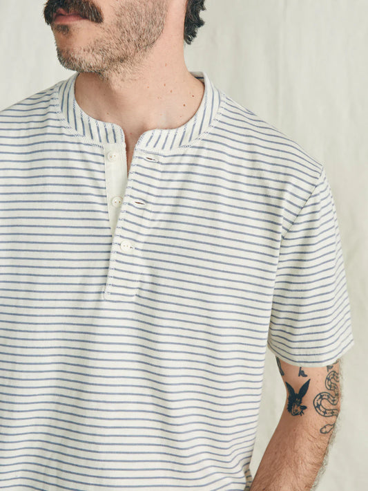 Short Sleeve Sunwashed Henley