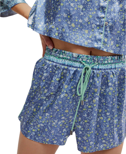 Pillow Talk PJ Set in Charcoal Combo