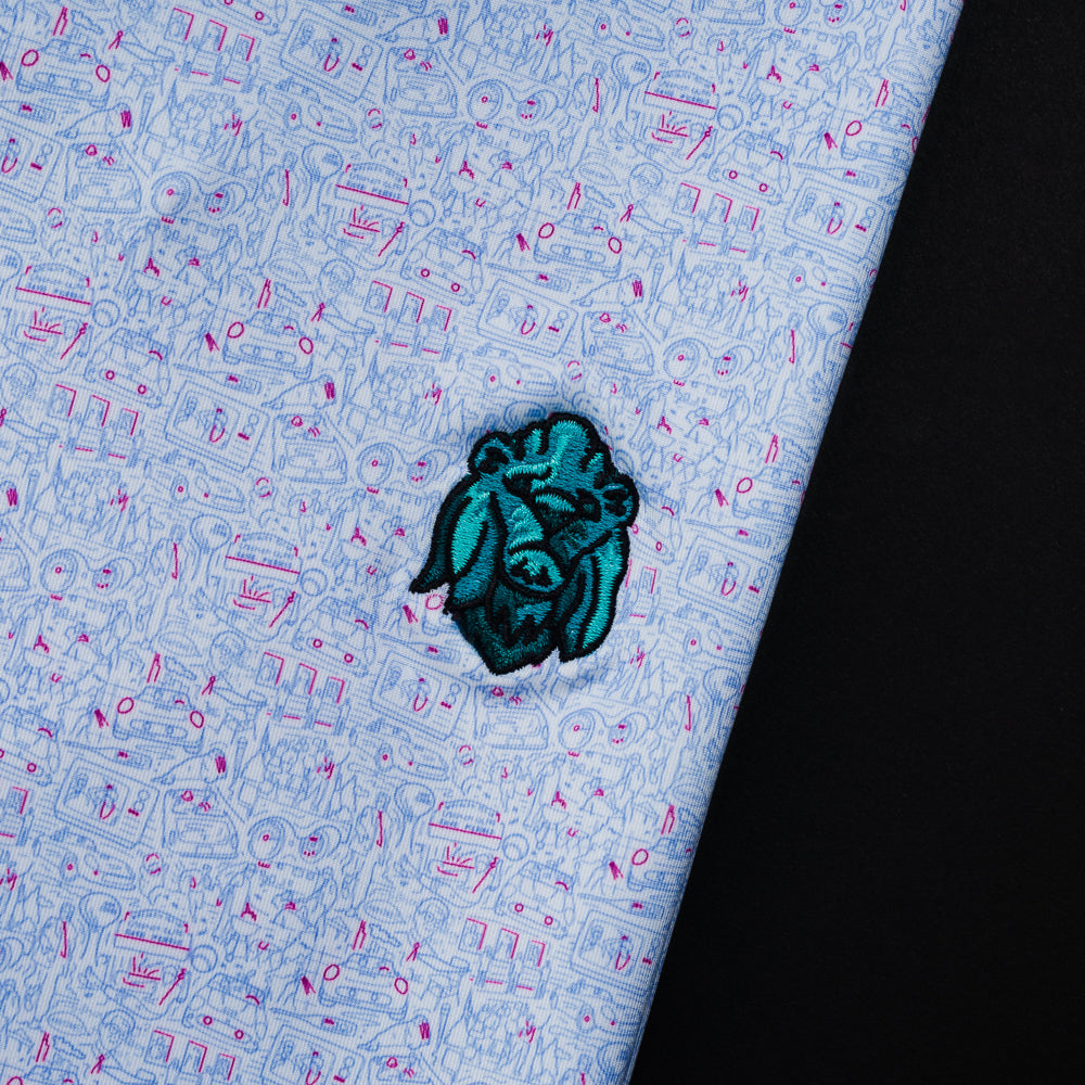 Lion Statue Polo Shirt