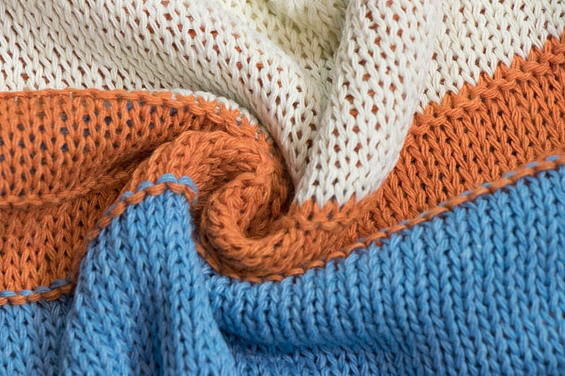 Striped Knitted Sweater