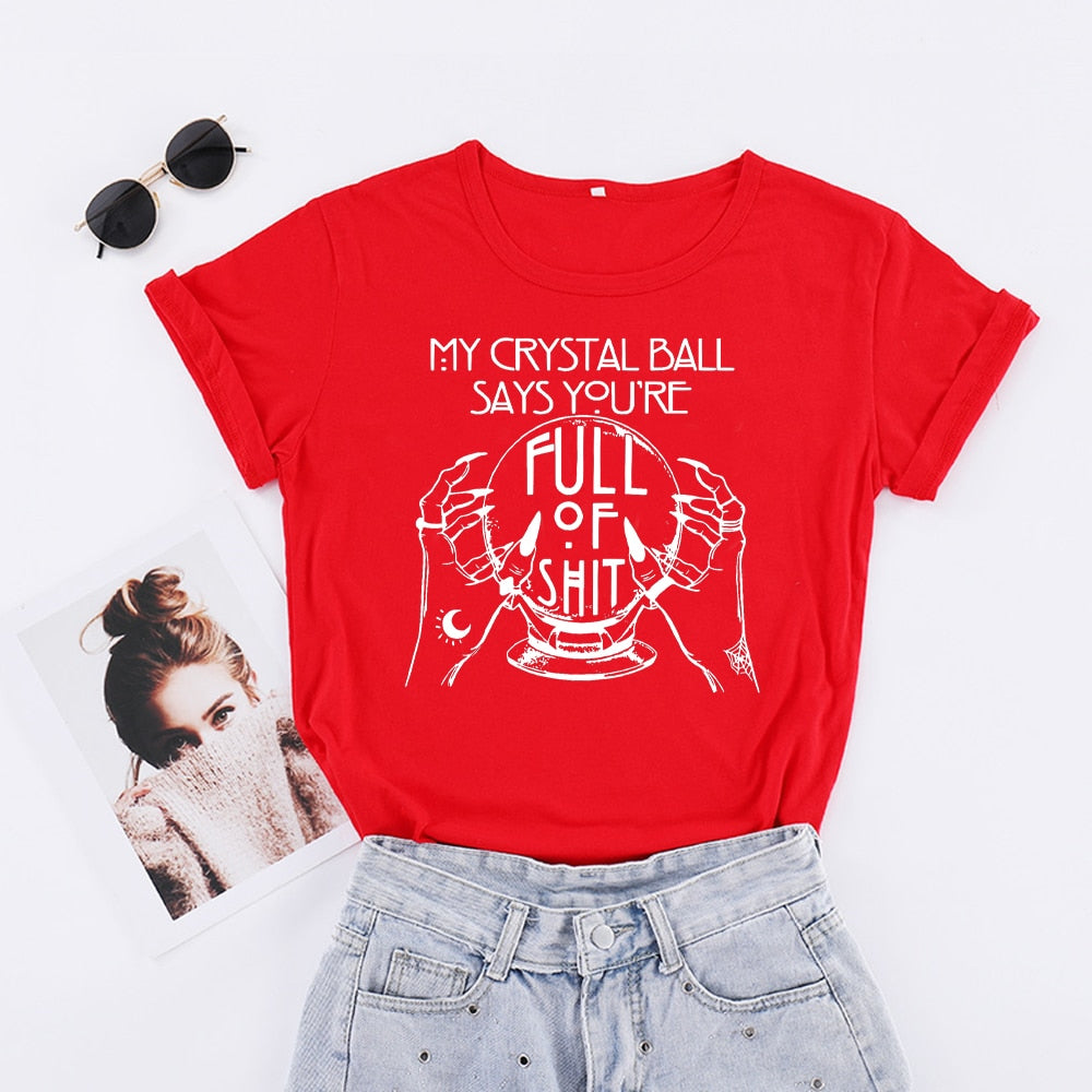 Boho Funny Goth Witch Graphic 90s Hippie Tshirt