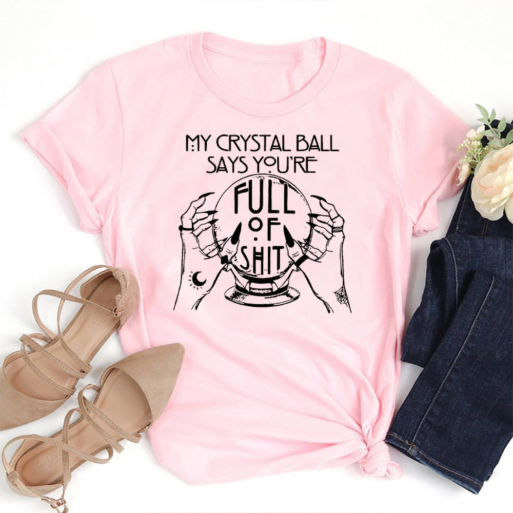 Boho Funny Goth Witch Graphic 90s Hippie Tshirt