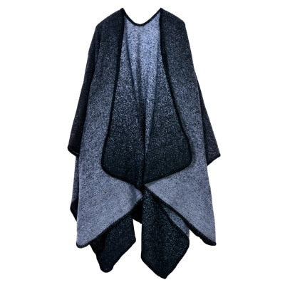 Winter Pashmina Thick Cashmere Cape