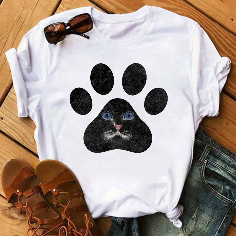 Dogs Paws, Peace & Love T-shirt