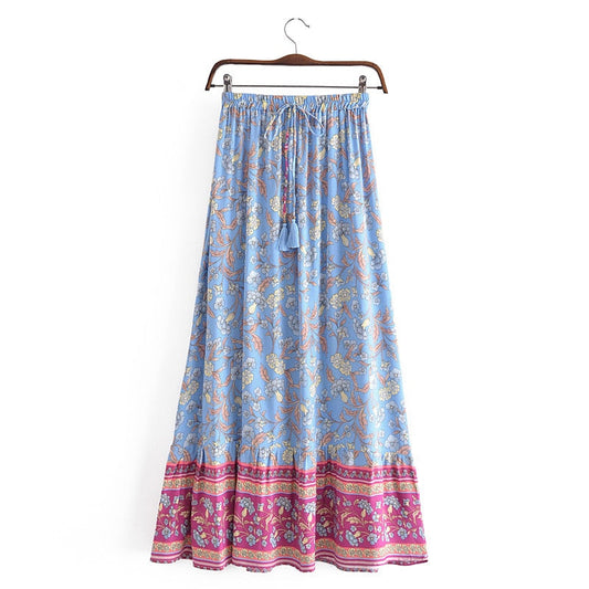 Maxi Long A-Line Skirt