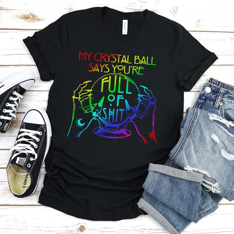 Boho Funny Goth Witch Graphic 90s Hippie Tshirt