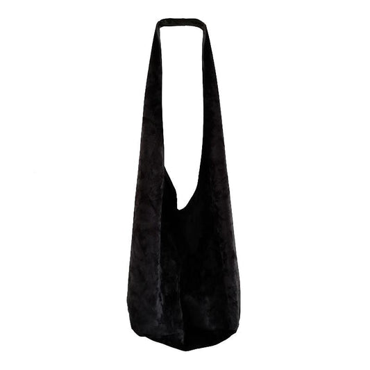 Retro Wang Boho Flannel Velvet Sling Bag