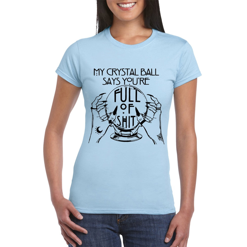 Boho Funny Goth Witch Graphic 90s Hippie Tshirt