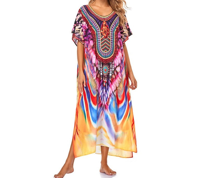 Beach Swimsuit Cover Up Dress