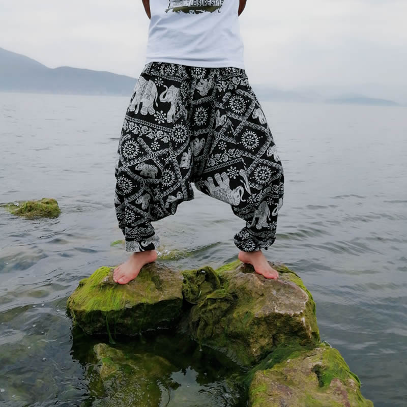 Oversized Streetwear Hippie Pants